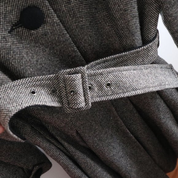 Topshop Tweed Coat - Picture 6 of 10